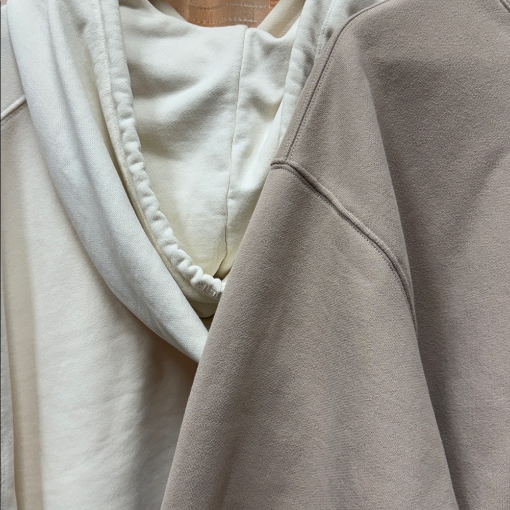 NWOT Aritzia Hoodie Boyfriend Sweatshirt Mauve L - Picture 10 of 10